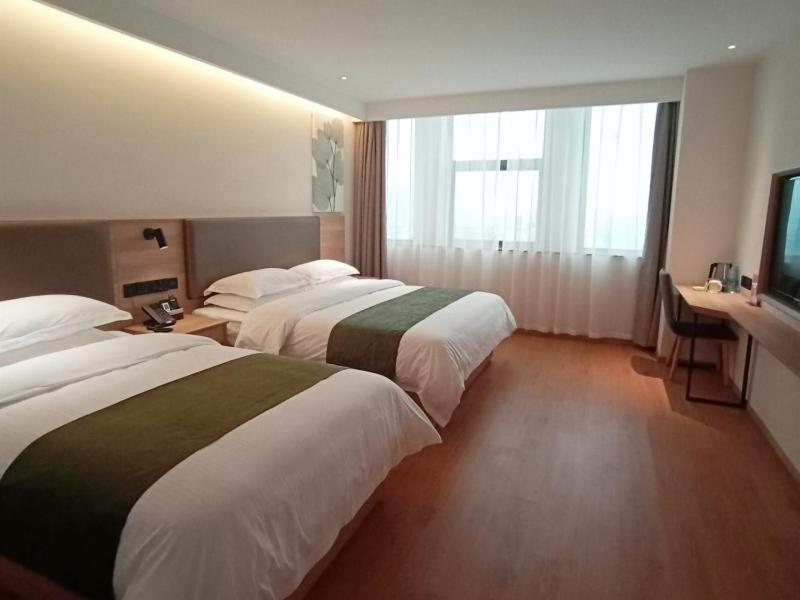Greentree Inn Jiujiang Railway Station Business Hotel Kültér fotó