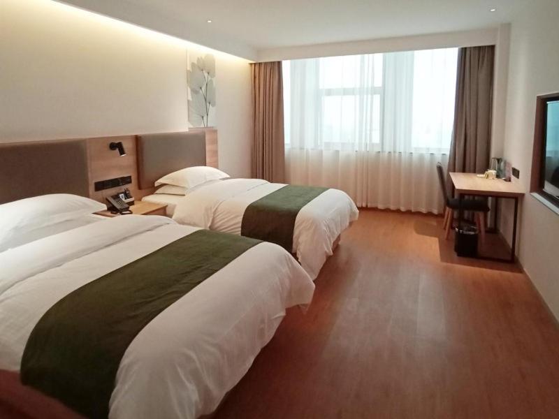 Greentree Inn Jiujiang Railway Station Business Hotel Kültér fotó