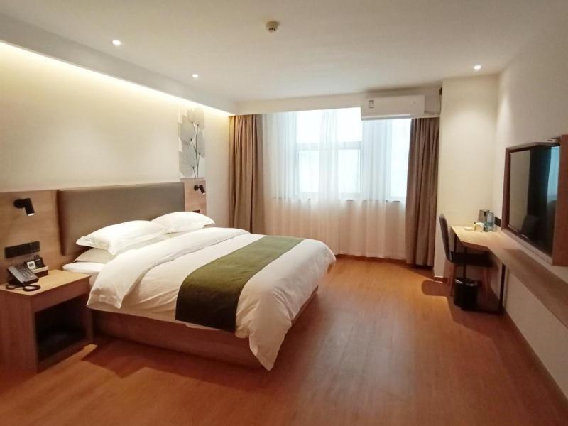 Greentree Inn Jiujiang Railway Station Business Hotel Kültér fotó