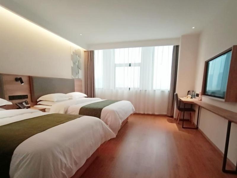 Greentree Inn Jiujiang Railway Station Business Hotel Kültér fotó