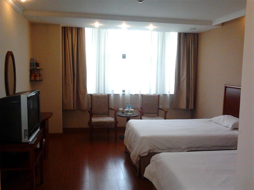 Greentree Inn Jiujiang Railway Station Business Hotel Szoba fotó