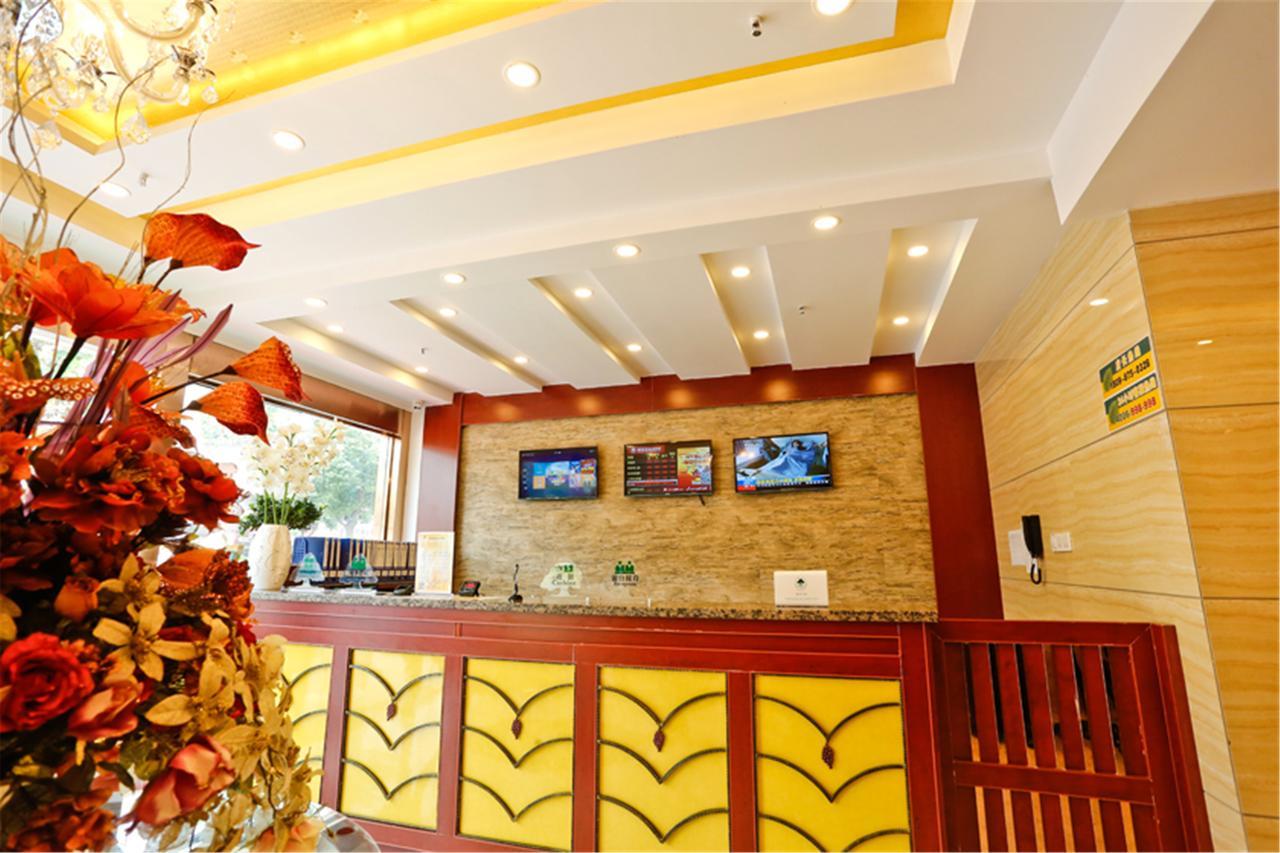 Greentree Inn Jiujiang Railway Station Business Hotel Kültér fotó